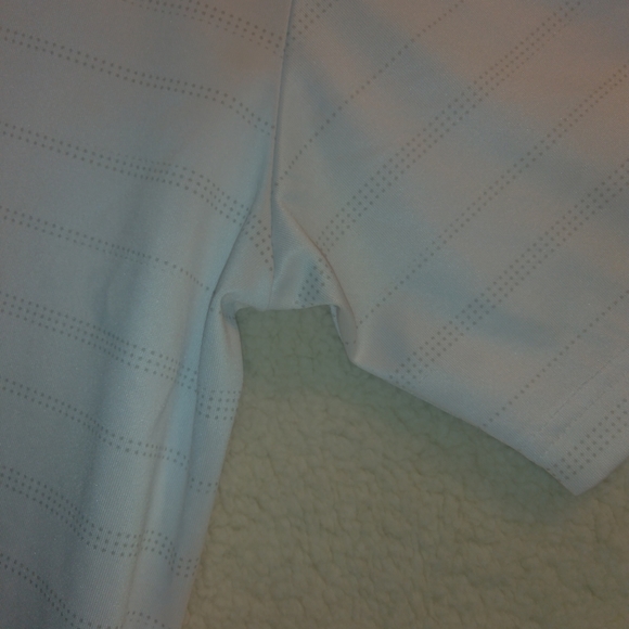 Callaway Opti Dri White Polyester Golf Polo Shirt Mens Size Large - Picture 4 of 8